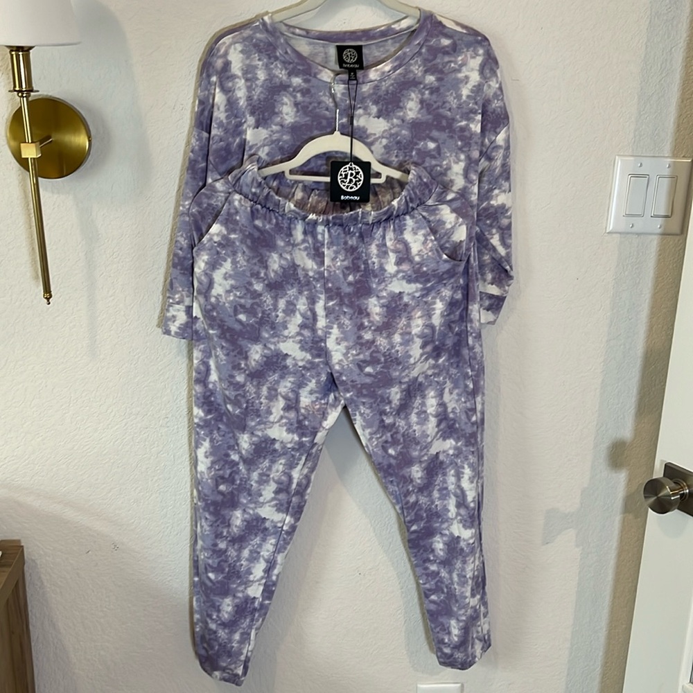 2 piece tie dye set